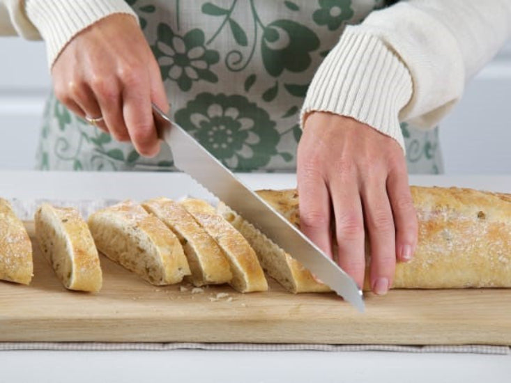 Global Bread Knife handle
