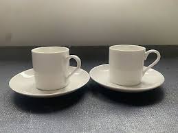 Maxwell Williams White Basis Straight Demi Cup & Saucer