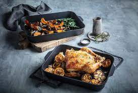 Anolon non stick large roaster 38x28cm oven baking tray for baking and roasting