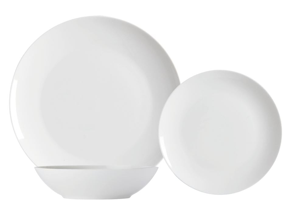 Maxwell & Williams Cashmere Resort coupe dinnerware with elegant porcelain design