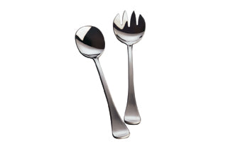 Maxwell & Williams Cosmopolitan Salad Server Set stainless steel serving utensils