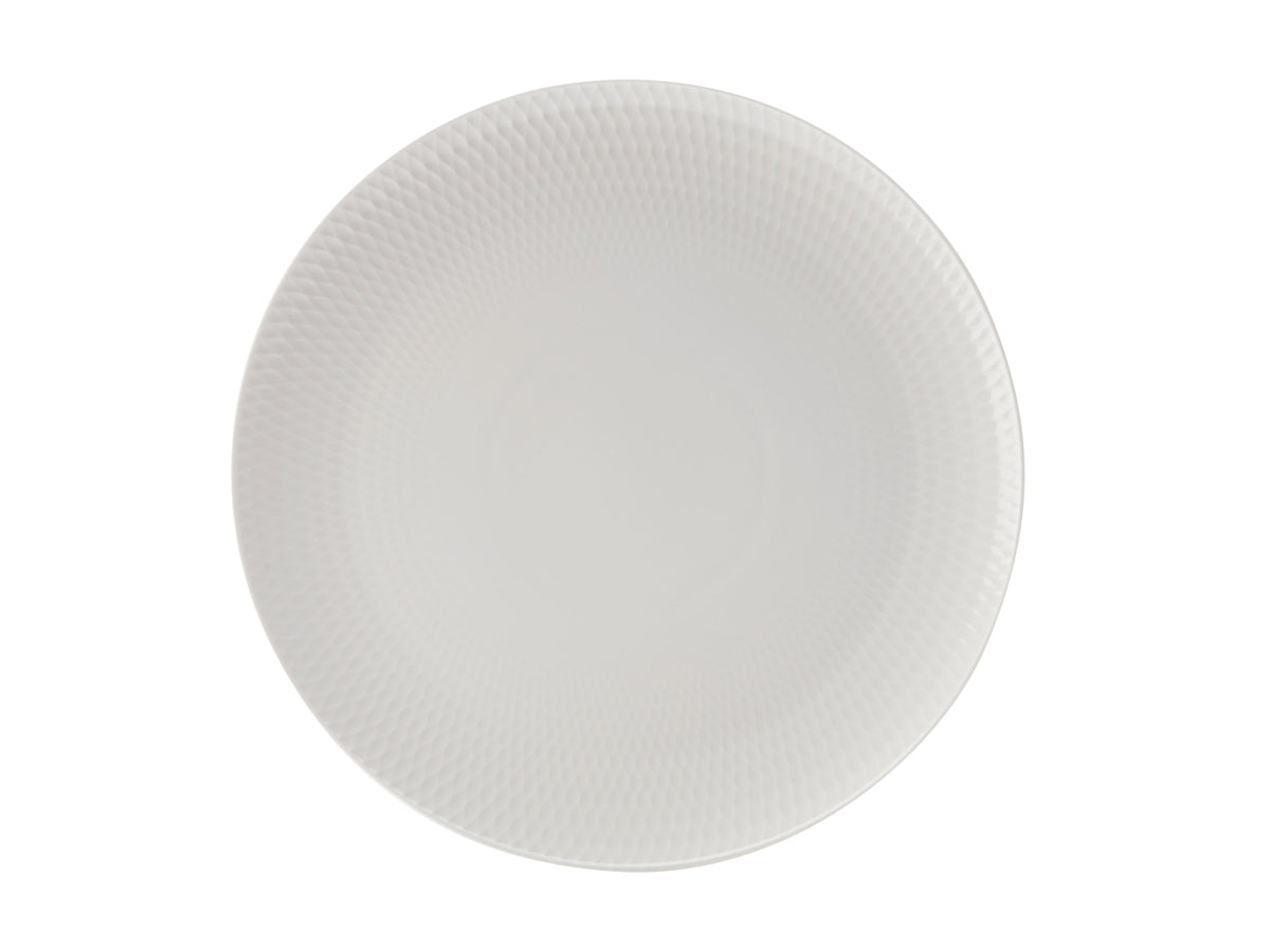 Maxwell & Williams Diamonds Charger Plate 30cm white porcelain dining plate