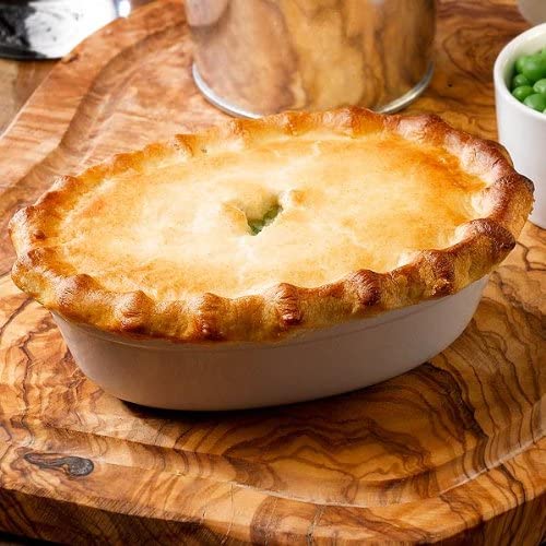 Maxwell & Williams White Basics 13cm individual oval porcelain pie dish for baking and serving
