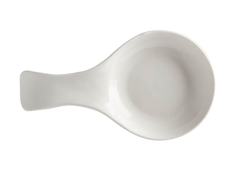 Maxwell & Williams White Basics Spoon Rest 23cm porcelain kitchen utensil rest