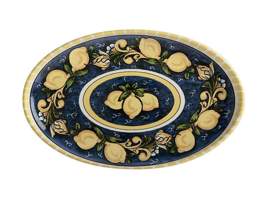 Maxwell & Williams Ceramica Salerno Oval Platter 40x26cm - Lemons