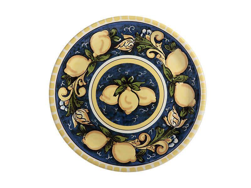 Maxwell & Williams Ceramica Salerno Round Platter 31cm - Lemons