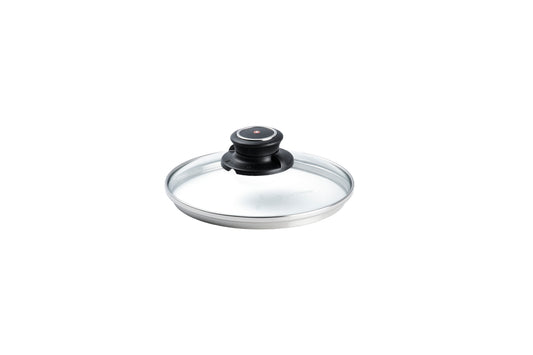 Swiss Diamond 16cm Tempered Glass Lid with Steam Vent for Cookware