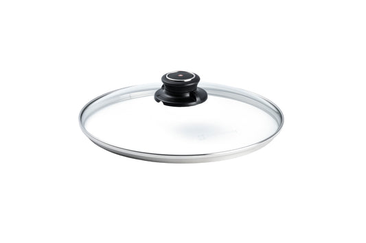 Swiss Diamond Tempered Glass Lid 24cm with Knob