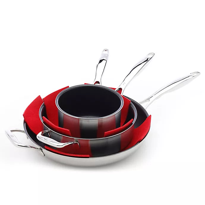 Swiss Diamond cookware protection felt liners set