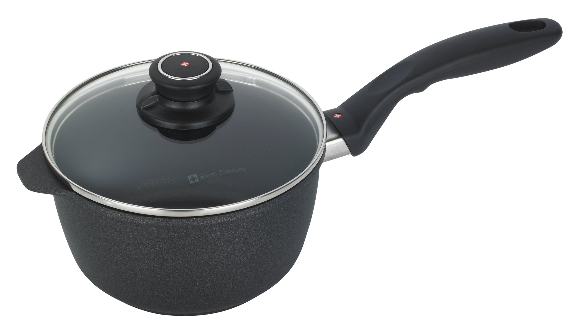 Swiss Diamond Non-Stick Induction Saucepan 18cm