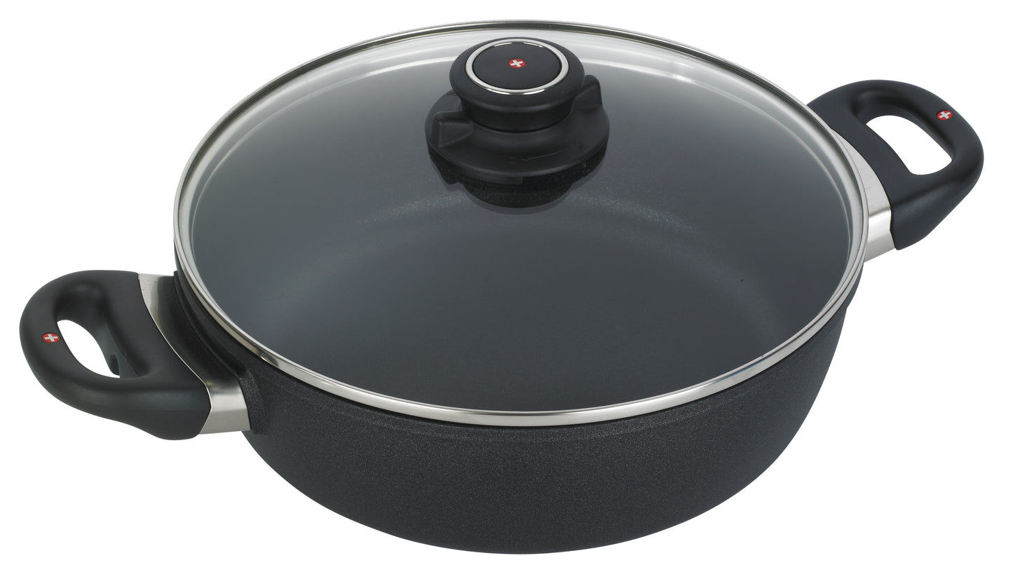 Swiss Diamond Nonstick Induction Casserole 24cm with Glass Lid