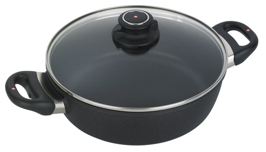 Swiss Diamond Nonstick Induction Casserole 24cm with Glass Lid