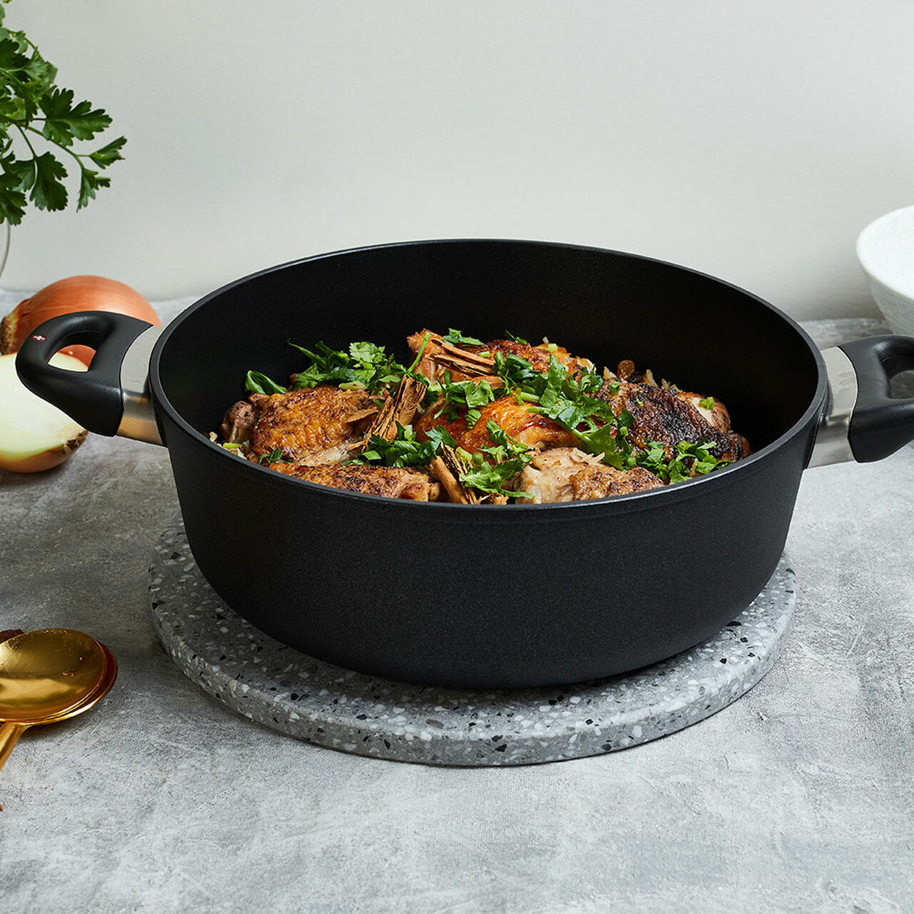 Swiss Diamond XD 5L braiser for everyday cooking