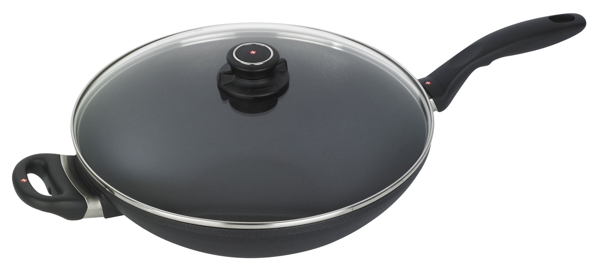 Swiss Diamond XD Classic Wok 32cm 5L non-stick cookware for stir fry cooking