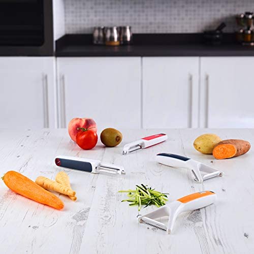 Zyliss kitchen julienne peeler ideal for salads and garnishes
